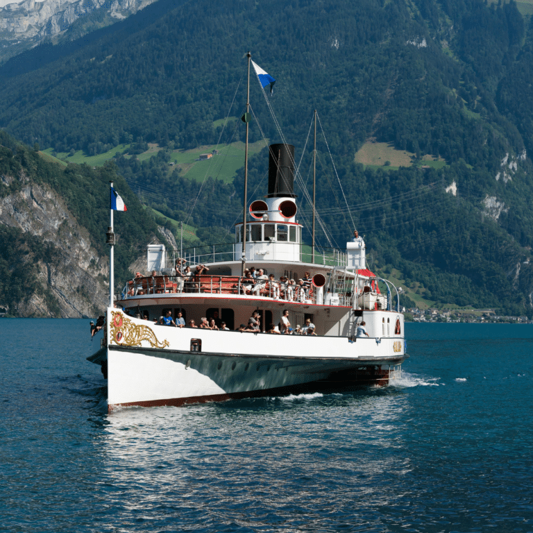 Paddle Steamer on Lake Lucerne