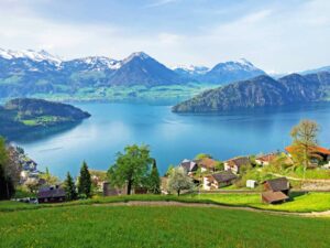 Vitznau on Lake Lucerne