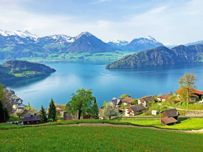 Vitznau on Lake Lucerne